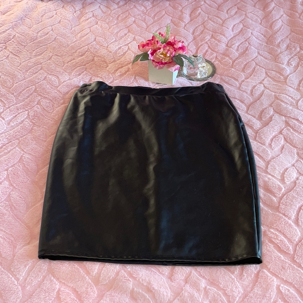 Torrid Leather Skirt